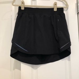 Black Lululemon skort